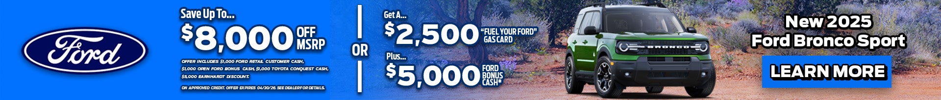 Ford Spring Sales Event