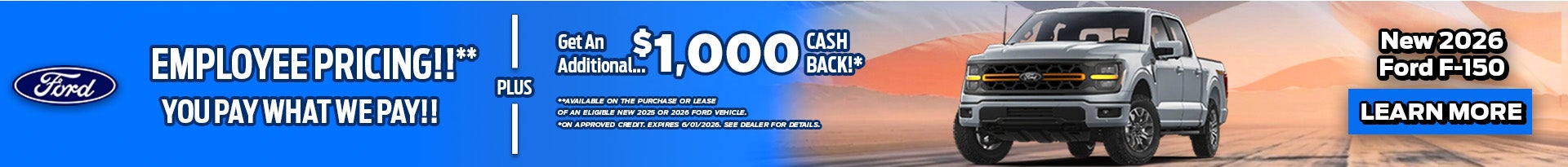 Ford Employee Pricing