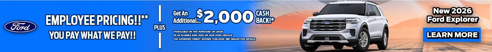 Ford Employee Pricing