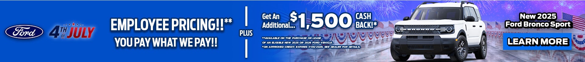Ford Employee Pricing