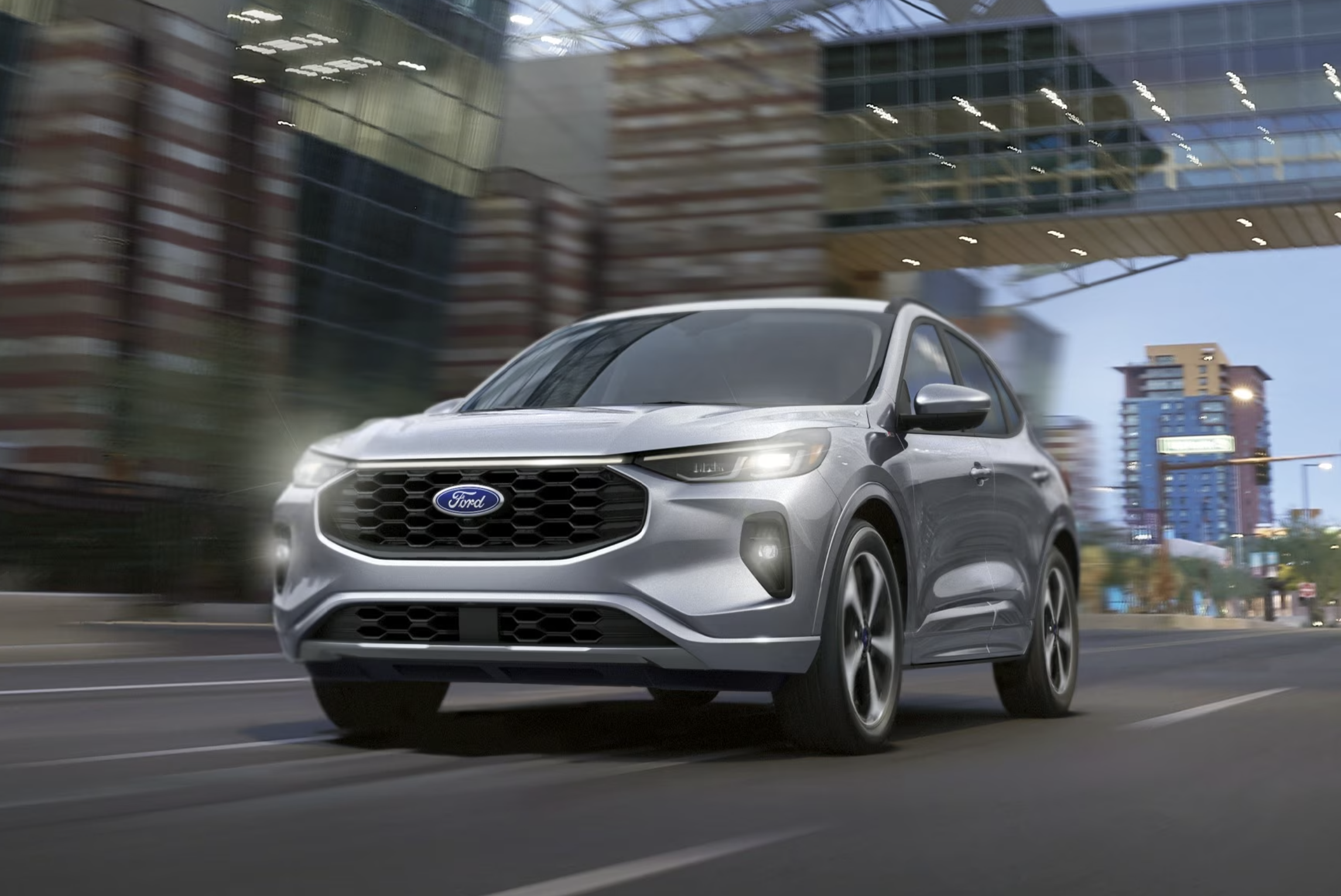 Ford Escape Driving in City