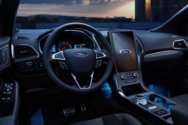 Ford Edge Interior with Dashboard"