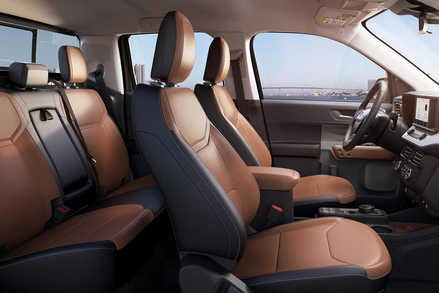 Ford Maverick Interior with Center Console