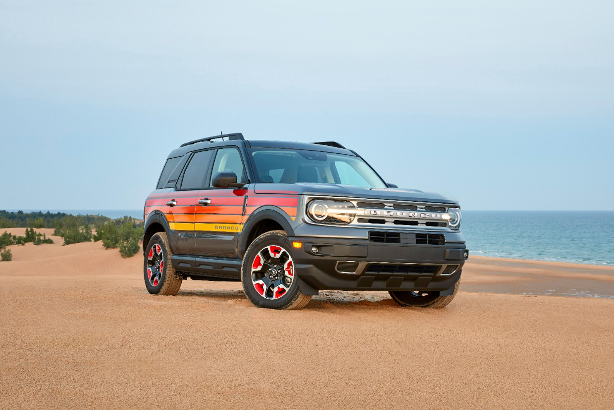 Ford Bronco Sport Heritage at the Beach