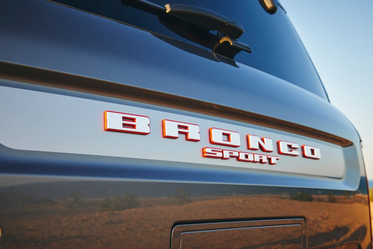 Ford Bronco Sport Emblem