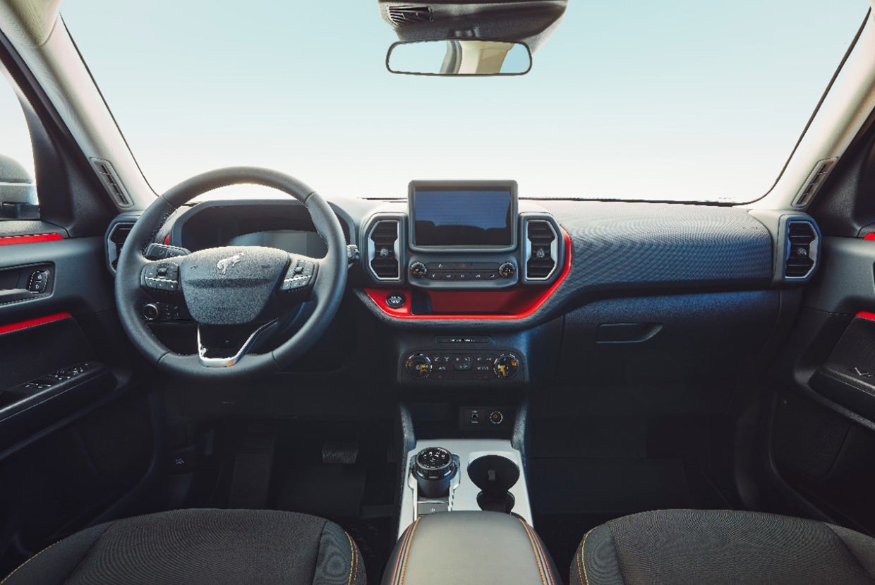 Bronco Sport Dashboard
