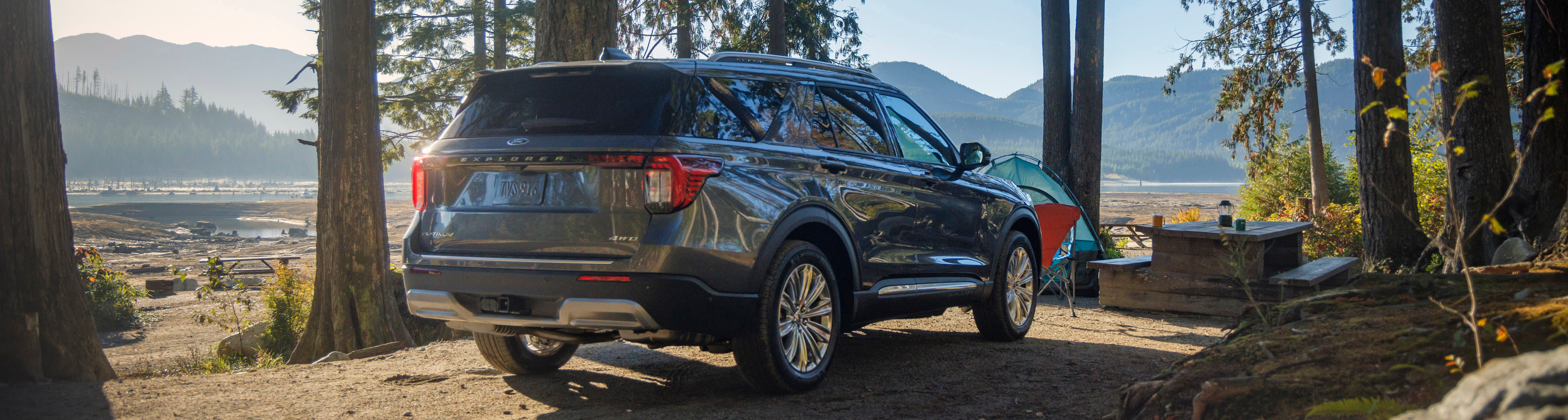 2025 Ford Explorer Platinum with spacious second-row legroom