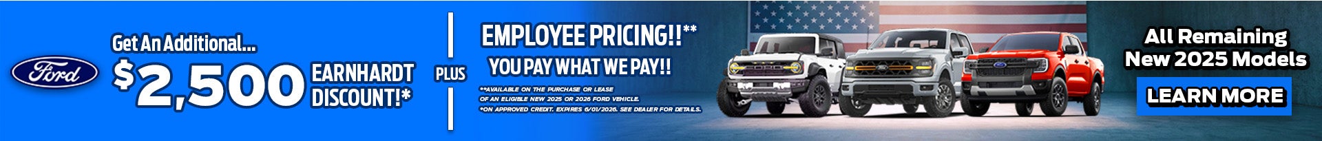 Employee Pricing Sales Event