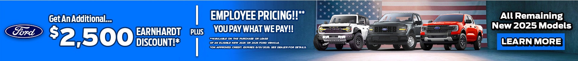 Employee Pricing Sales Event