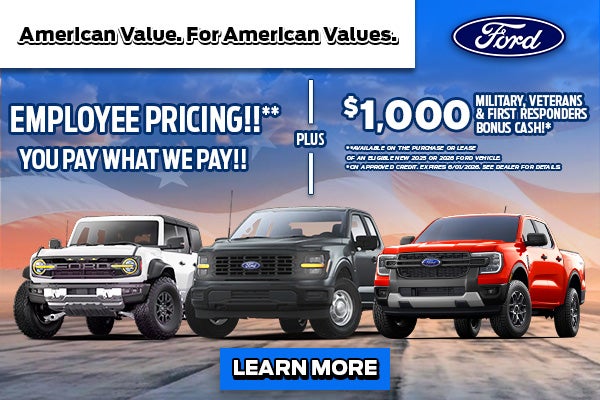 Ford Employee Pricing