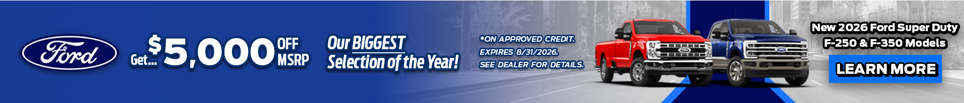 Ford Summer Sales Event