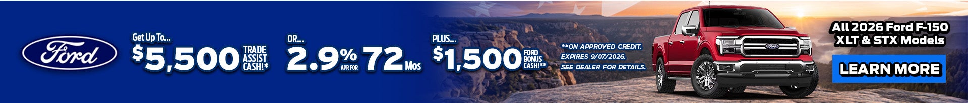 Ford Labor Day Sales Event