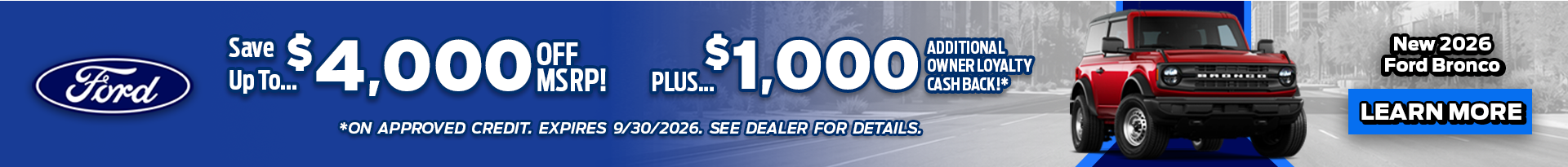 Earnhardt Anniversary Sales Event