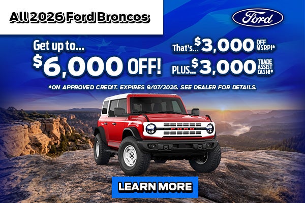 Ford Labor Day Sales Event