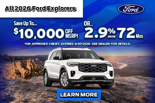 Ford Labor Day Sales Event