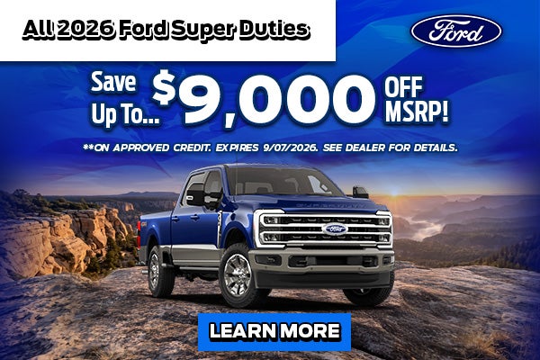 Ford Labor Day Sales Event