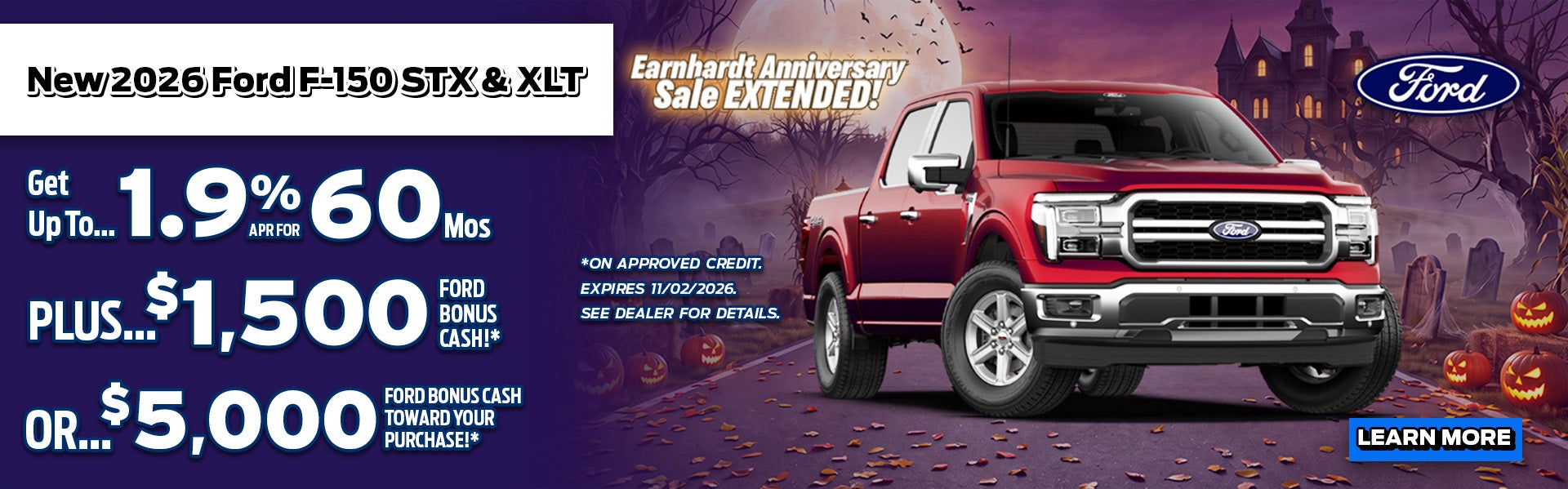 Earnhardt Anniversary Sale Extended