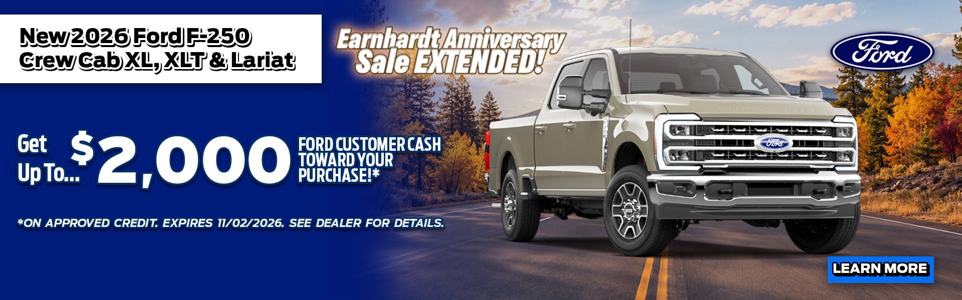 Earnhardt Anniversary Sale Extended