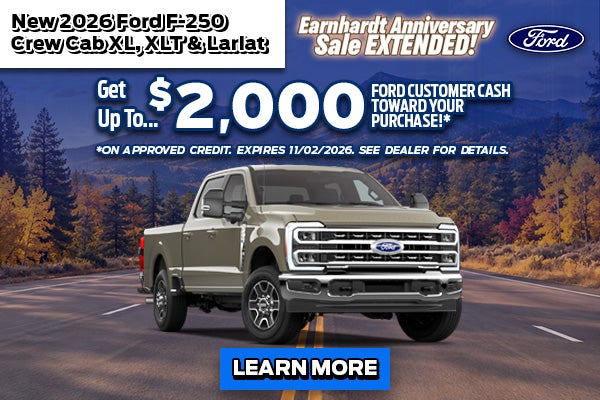 Earnhardt Anniversary Sale Extended