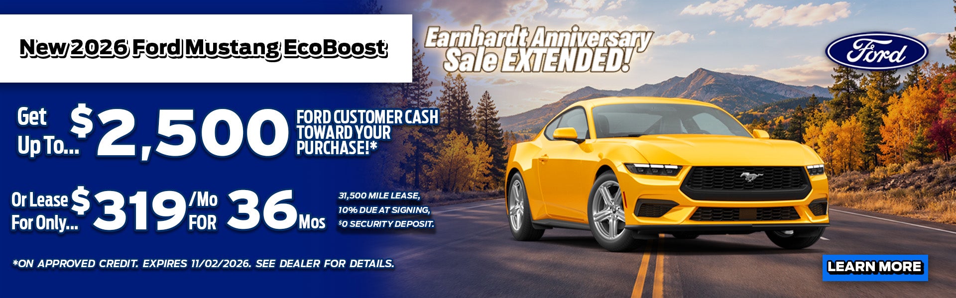 Earnhardt Anniversary Sale Extended