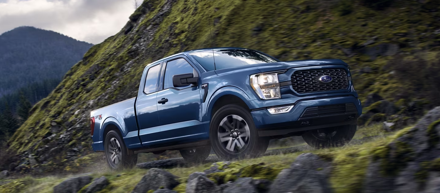 2023 Ford Super Duty Tremor with off-roading tires